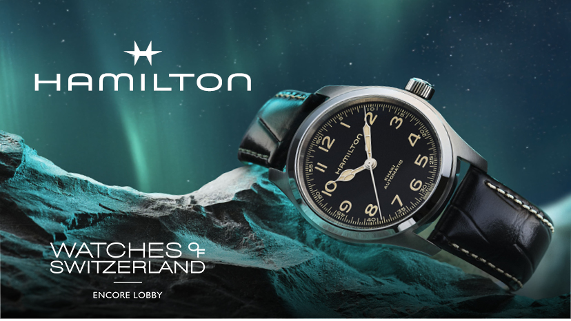 Hamilton Watches available at Watches of Switzerland
